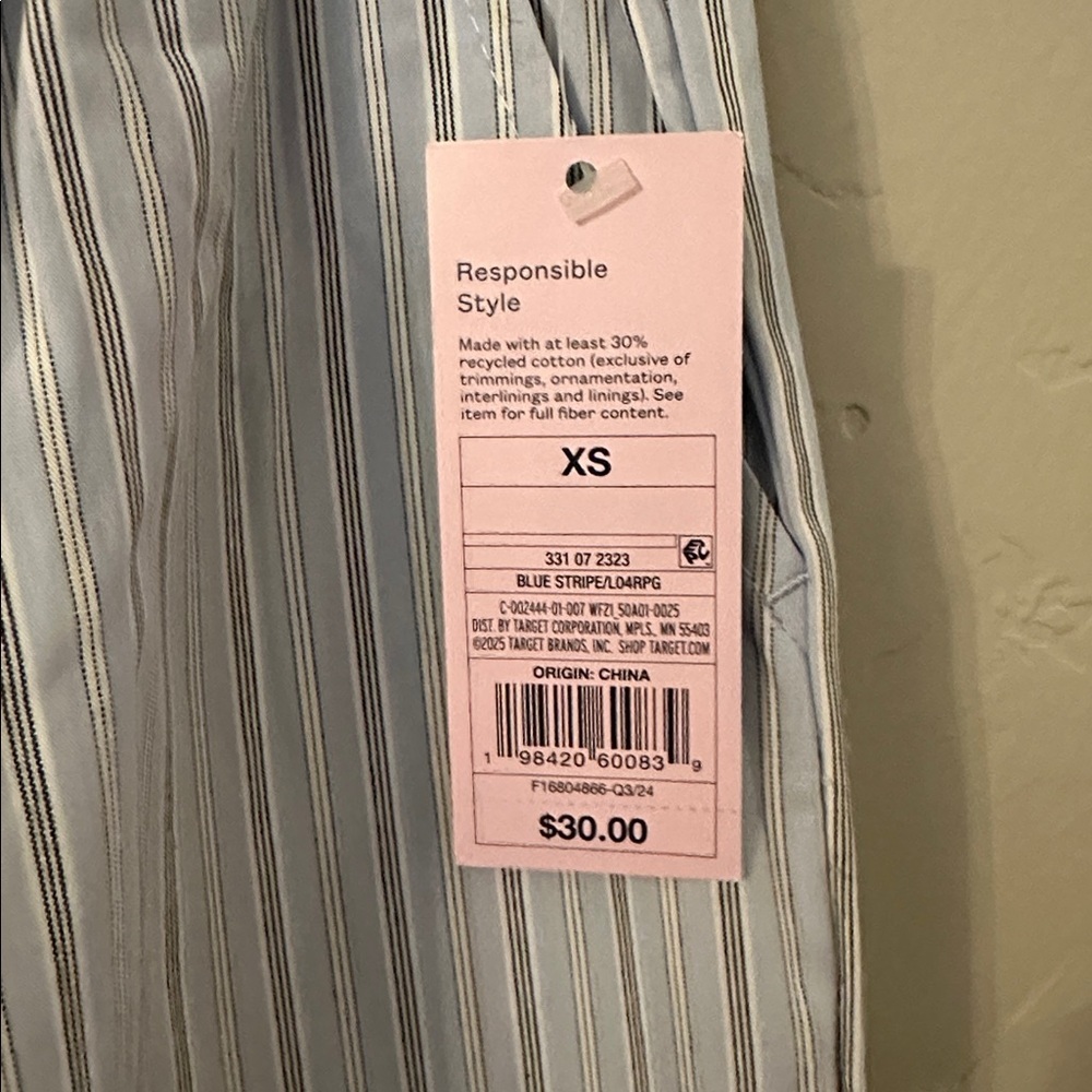 Wild Fable High-Rise Side-Tie Relaxed Boxer Pants - Picture 5 of 5